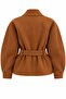 Brown Loria Suede Jacket - 509431 - 2