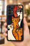 Samsung Galaxy A13 / A23 Compatible Paw Patterned Shockproof Case with Camera Protection