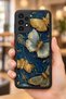 Samsung Galaxy A13 / A23 Compatible Butterfly Pattern Shockproof Case with Camera Protection