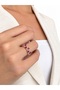 Special Series Deep Ruby Red Oval Cut Vip Model Ring - 3