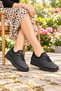 Orthopedic Sole Supported Daily Ballerina Mother Shoes Suitable for Heel Spurs - 8