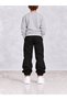 Boys' School Sweatpants Black Rubber Cuffed Pockets Daily Comfortable Children's Sweatpants - 7