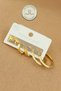 Steel Earring Set -Dragonfly Hoop Earring Set 3 Pairs Hoop Steel Earrings - 4