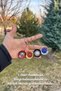 Bbs Wheel Design Metal Car Keychain Special Gift for Car Enthusiasts (Mixed Color) - 2
