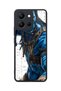 حافظة مقاومة للصدمات متوافقة مع Vivo Y36 مع حماية للكاميرا بنمط Alien Warrior - 2