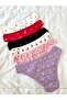 Aria Cotton Slip Panties 6-Piece Patterned - 6