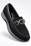 Seasonal Daily Orthopedic Comfortable Buckle Women's Flat Shoes - 2