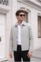 Sporty Stylish Oversize Comfortable Fabric Buttoned Seasonal Jacket