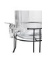 Beverage Dispenser 3.9LTR With Stand Glass - 5