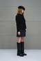 Black Buttoned Jacket 18110 - 5
