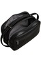 Genuine Leather Black Men's Handbag and Shaving Bag (Three Features in One Bag) - 2