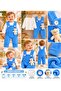 Baby Boy Winter Welsoft Teddy Bear Long Sleeve 2-Piece Baby Salopet Jumpsuit Set - 4