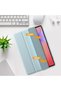 Case Cover for Samsung Galaxy Tab S10 Lite/S10 FE/S9 FE 10.9" with S Pen Holder - Light Blue - 5