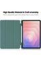 for Samsung Galaxy Tab S11 Case 2025, 11 inch, with Pen Holder, Auto Sleep/Wake, Soft TPU Protective Tablet Cover (Darkgreen) - 5