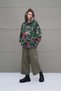 Camo Camouflage Patterned Oversize Hooded Sweatshirt 18025