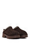 Women's Brown Thick-Soled Leopard Pattern Suede Leather Teddy Boots Wf565006Ds - 2