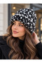 Women's Furry Soft Plush Leopard Beanie - 2