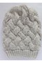 Double Layer Thick Knit Beanie - Soft Textured Winter Knit Beanie - 2