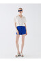 Two Mt Shop Quality Lcw Vision Blue Standard Fit Women's Shorts - 2