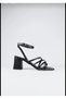 Heeled Women's Sandals Shoes - 3