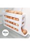 4-Tier Automatic Rolling Egg Holder for Refrigerator, Gravity-Fed Egg Organizer, Space-Saving Egg St - 2