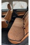 Hyundai Tuscon Compatible Thai Feather Auto Seat Cushion Set-Protection Cover (Front-Rear 3-Piece Set)-Taba - 2