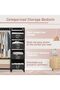 Portable Closet, Easy Assembly, Large Capacity Wardrobe Closet - 6