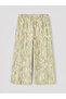 Two Mt Shop Quality Lcw Grace Green Combed Cotton Patterned Standard & Regular Women's Capri - 6