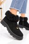 Women's Fur-Lined Zippered Thick-Soled Winter Boots - 5