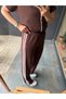 Women's two-piece set with zipper, stone, and stripe detail - 5
