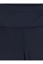 Navy Blue Spanish Leg Women's Sports Leggings Trousers - 5