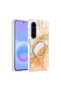 Onegif samsung galaxy a37 5g lotus glitter magsafe cover - orange