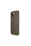 Apple iphone 15 case auto focus carbon cover - brown - 2
