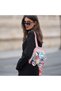 Cute Mini Backpacks, PU Leather Small Backpack for Women, Sequinned Tiny Backpack with Adjustable Sh - 5