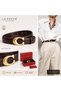 Genuine Leather Gold Buckle Women's Belt Pants Belt, Shirt Belt - 2