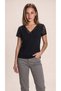 Women's Short Sleeve V-Neck Blouse, Pack of Lace Viscose - 2