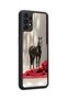 Samsung Galaxy A13 / A23 Compatible Black Horse Pattern Shockproof Case with Camera Protection - 3
