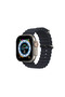 Apple Watch Ultra 49mm Aluminum Case Glass Screen Protector - Black - 2