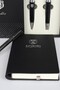 Licensed Boxed Set of 2 Fountain Pens & Ballpoint Pens and Agenda - 3