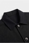 Sporty Stylish Oversize Comfortable Fabric Buttoned Seasonal Jacket - 2