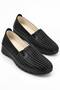 Fully Orthopedic Stone Detailed Ballet Shoes Mother's Shoes Casual Shoes Classic Shoes - 5