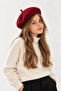 Girl's Felt French Beret - 6-12 Years Old Painter's Hat Winter Children's Beret