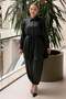 Kahma Classic Shirt with Tie Belt and Shalwar Trousers Set