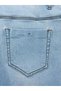 Women's High-Waisted Front Buttoned Ripped Detailed Jeans - 5