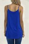 Women's Rope Strap Round Neck Pleated Long Viscose Blouse - 4