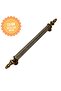 Elif Antique Yellow 128 mm Handle Luxury Country Kitchen Furniture Cabinet Drawer Handle - 4