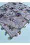 Hand Work Needlepointed Square Writing 100X100 cm Handcrafted