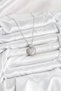316L Steel Chain Silver Color Zircon Stone Heart Women's Necklace - 3