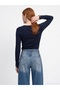10427 V Neck Slit Sweater - 2
