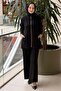 Missdalida Half Turtleneck Sports Jacket - 3